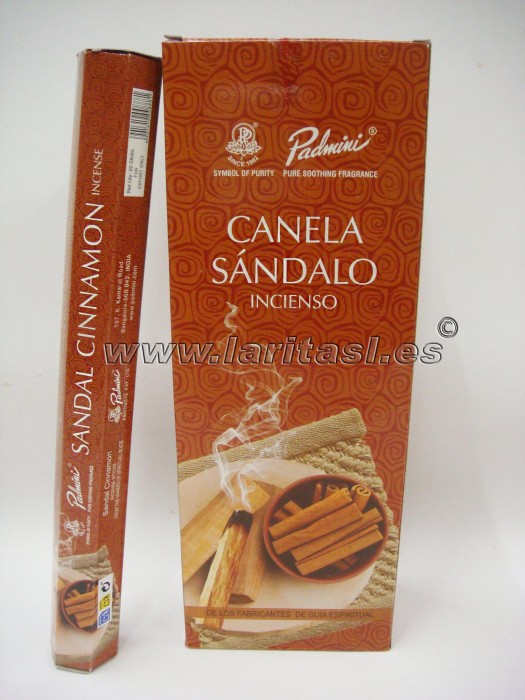 Incienso Padmini Cinnamon Sandal 20g (6x20gr)